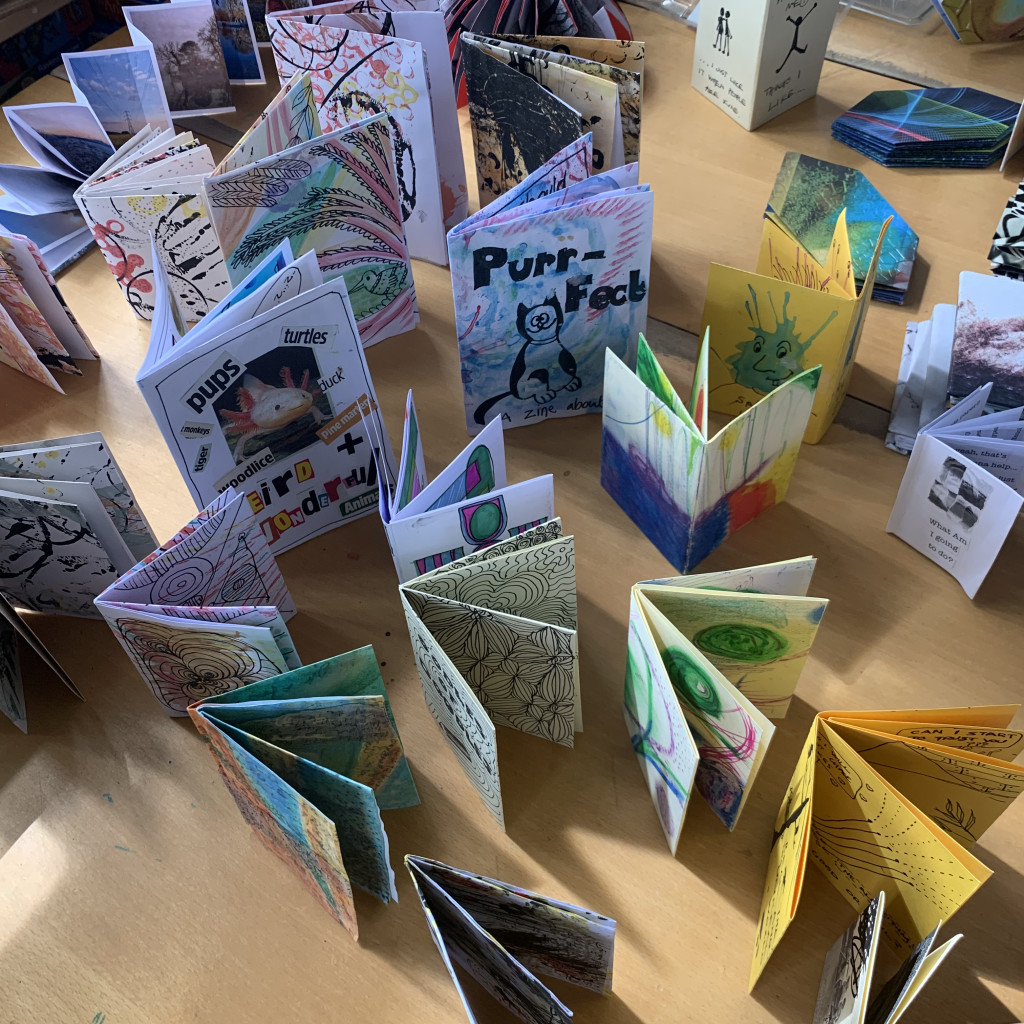 Zine Making with artist Etain O'Carroll