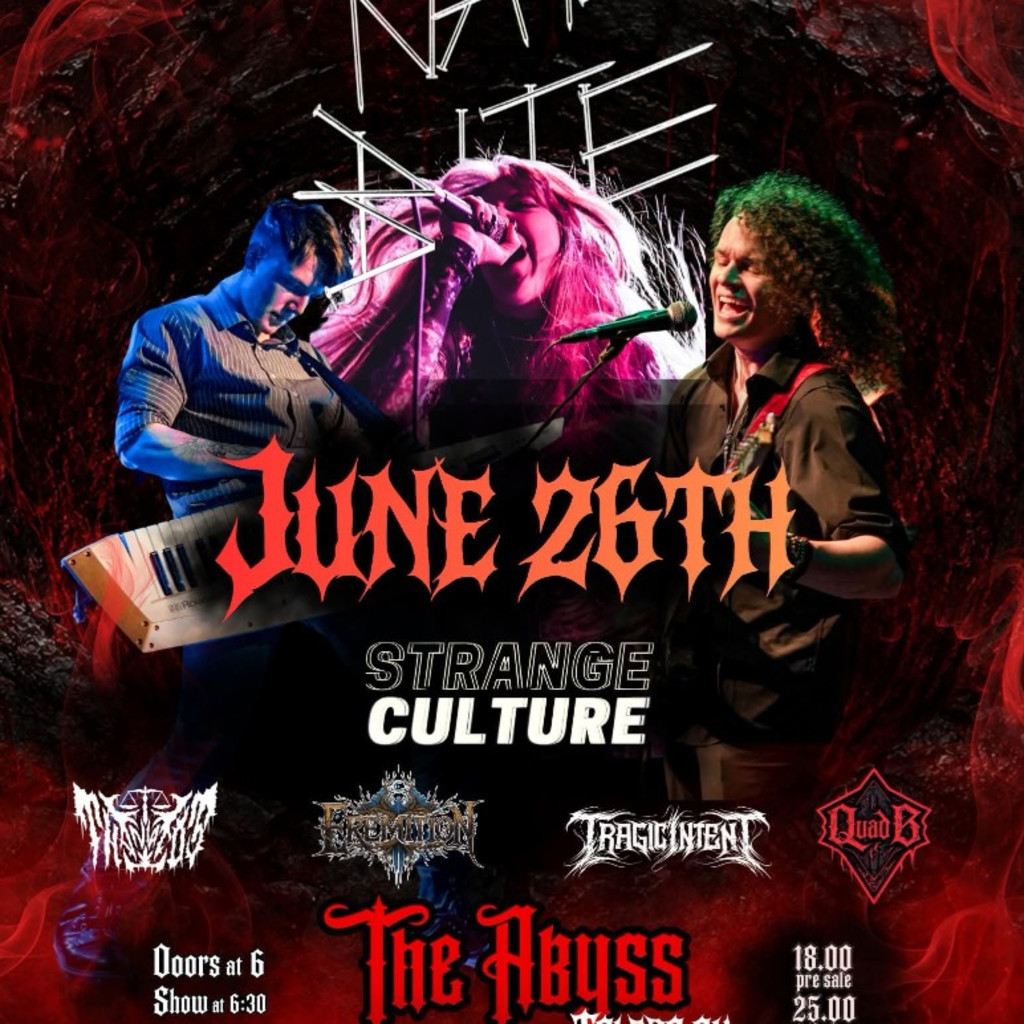 Nail Bite W/ Strange Culture, Thantos, Eremition, Tragic Intent, and Quad B