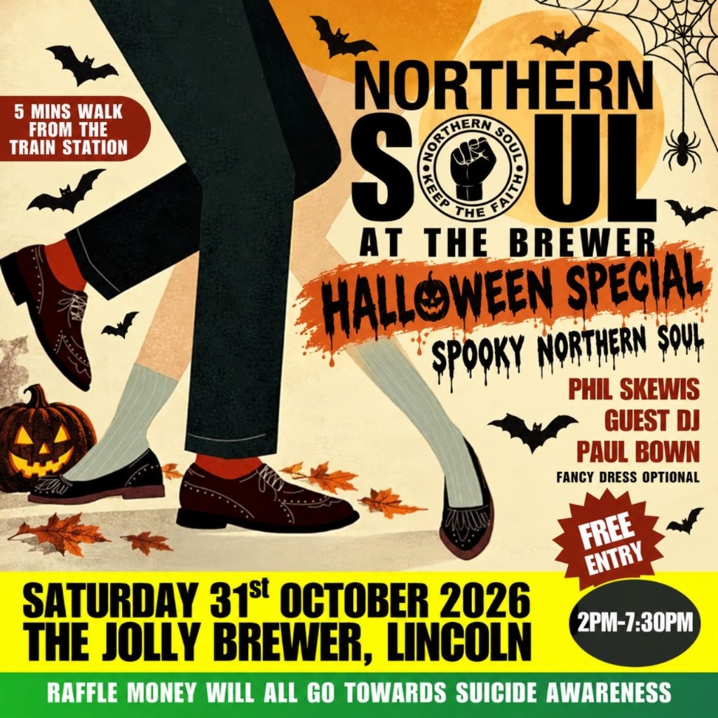 NORTHERN SOUL AFTERNOON - HALLOWEEN SPECIAL