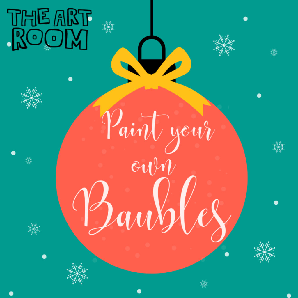 Festive Creative Club: Paint Your Own Christmas Baubles 🎄✨