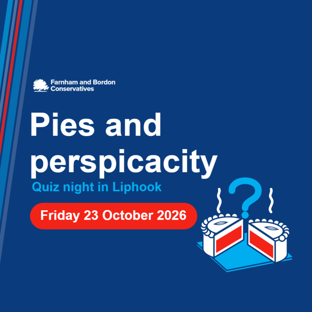 Liphook Branch - Pies and Perspicacity Quiz