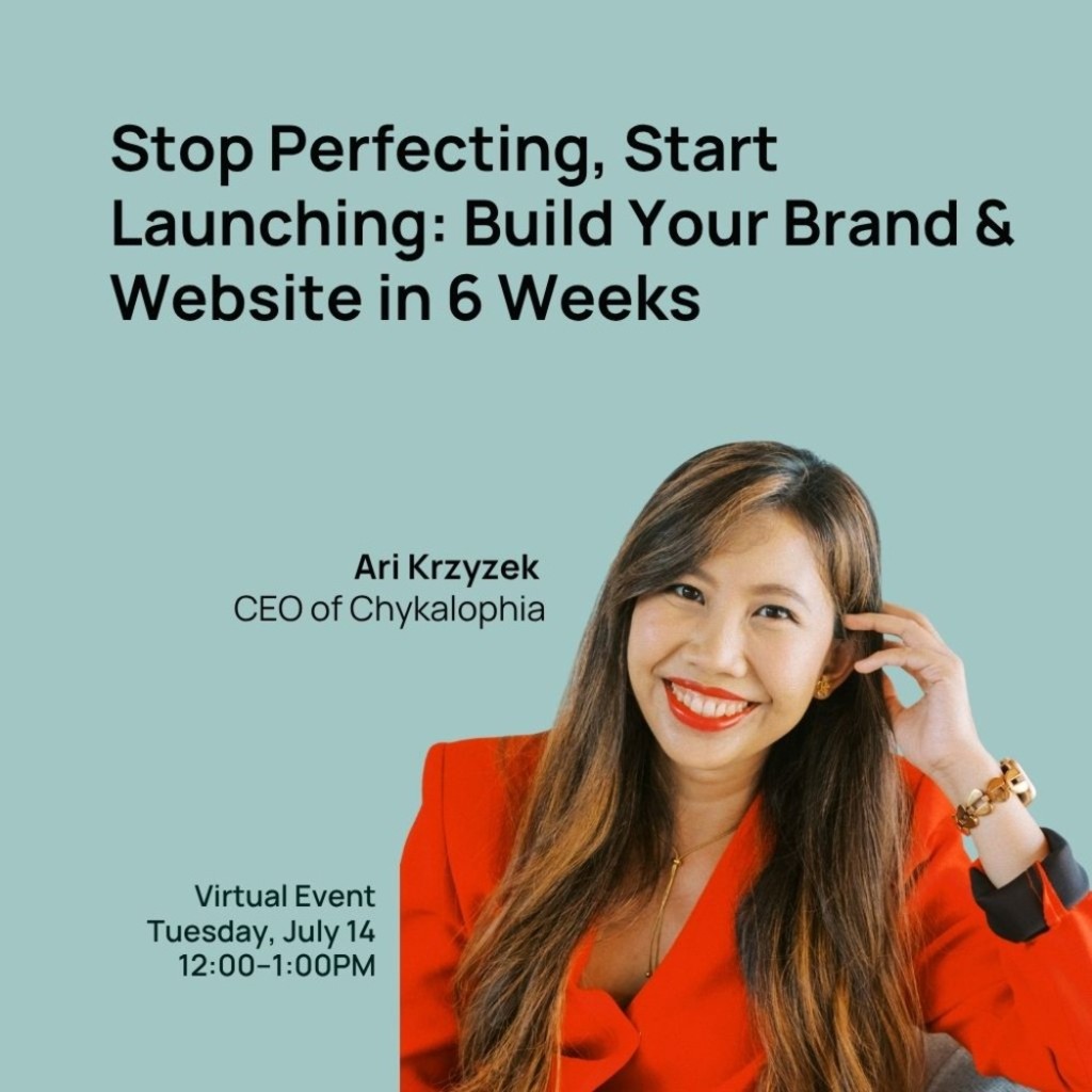 Stop Perfecting, Start Launching: Build Your Brand & Website in 6 Weeks