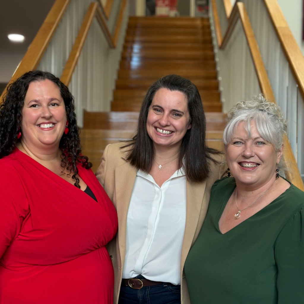 Majella Cullagh, Kelley Petcu and Ciara Moroney