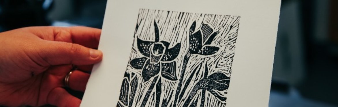 One Day 10x10cm Woodcut Workshop with Peter Brown
