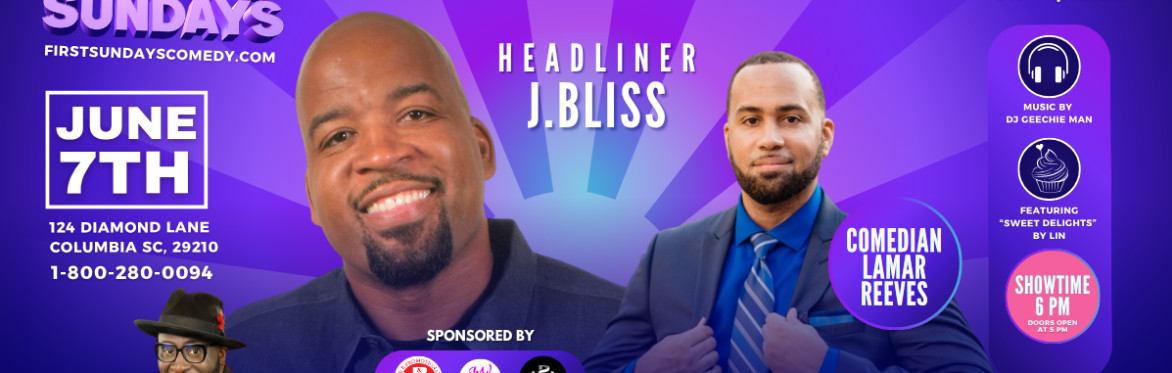 FIRST SUNDAYS' COMEDY LIVE (JUNE 7, 2026)