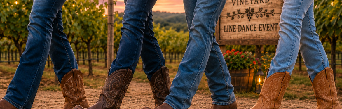 Pizza, Wine, and Line Dancing!