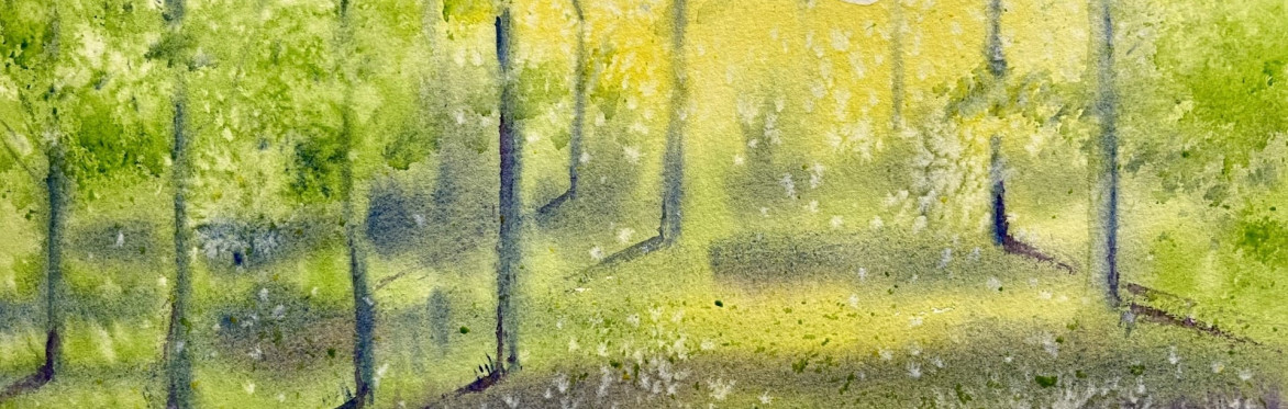 Autumn Trees Watercolour Workshop at Breezy Knees, Saturday 17th October 2026