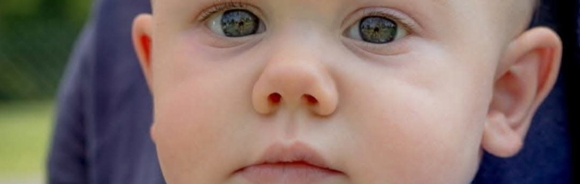 LITTLE GIRL SMELLING POPPY FLOWER