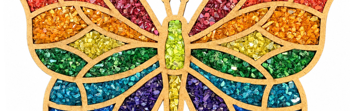08/29 Crushed Glass Art Party! 7pm
