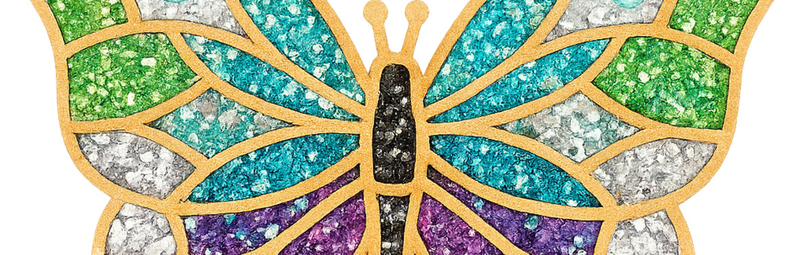 08/29 Crushed Glass Art Party! 7pm