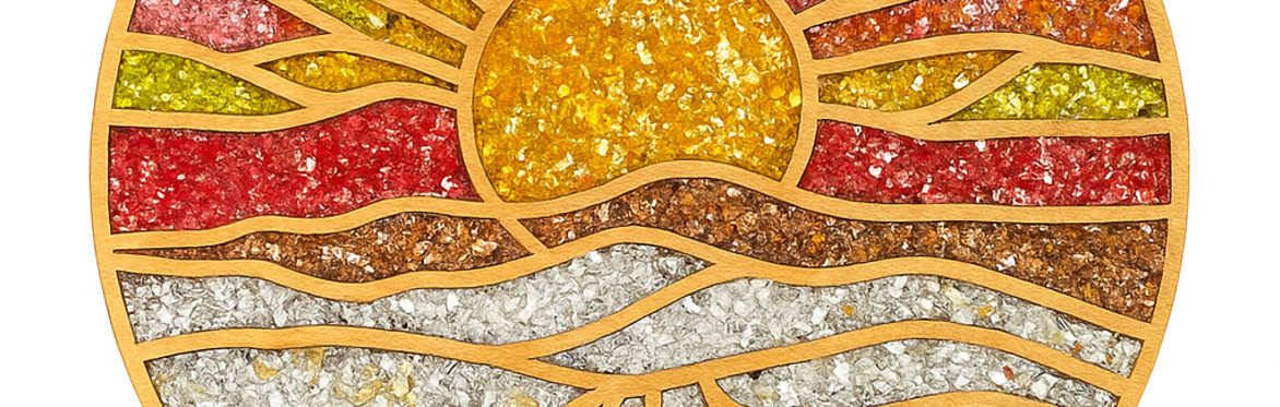 08/29 Crushed Glass Art Party! 7pm