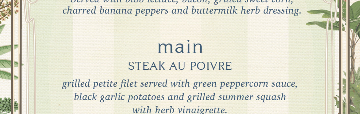 Valentine's Night - Supper Club - Three Course Dinner - LIVE Music