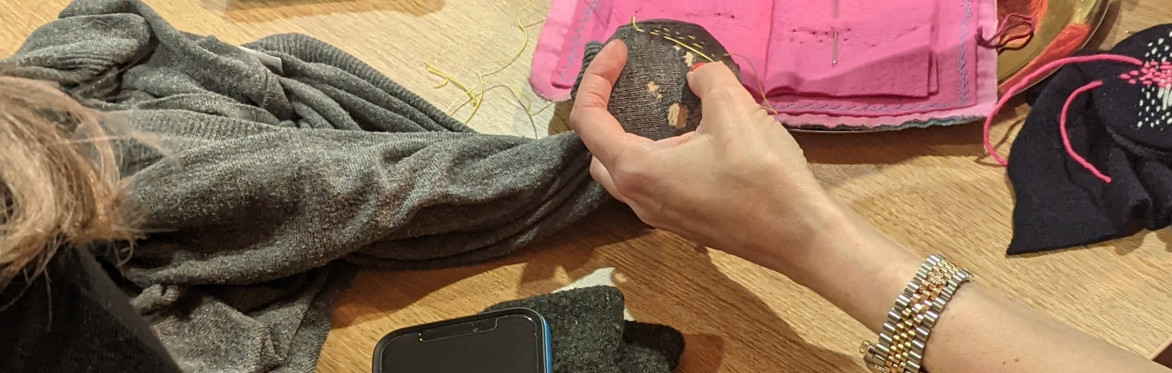 Repair, Renew, Rewear: Darning workshop