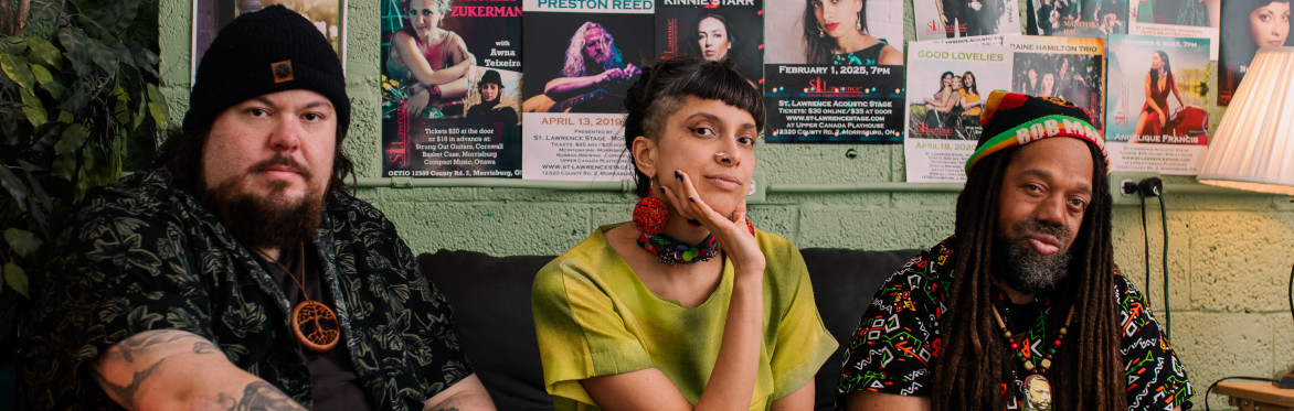 Promotional banner for singer-songwriter Alysha Brilla performing live at the Sherbino Theater on Saturday, October 10