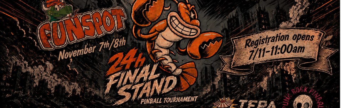 24h FINAL STAND Pinball Tournament at Funspot