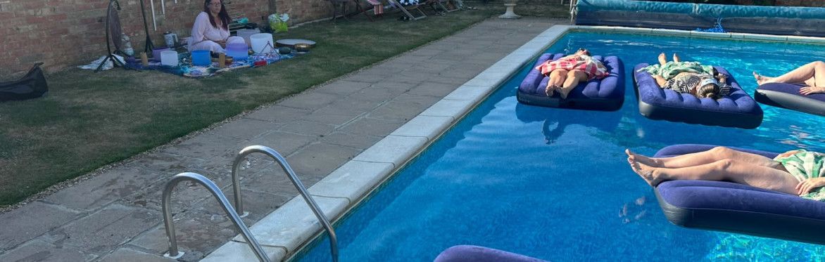 Floating Sound Bath Experience - Lots Bridge Farmhouse Pool, Three Holes, Upwell