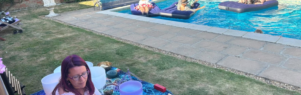 Floating Sound Bath Experience - Lots Bridge Farmhouse Pool, Three Holes, Upwell