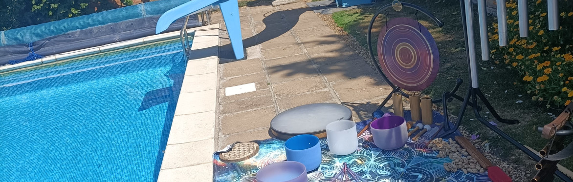 Floating Sound Bath Experience - Lots Bridge Farmhouse Pool, Three Holes, Upwell