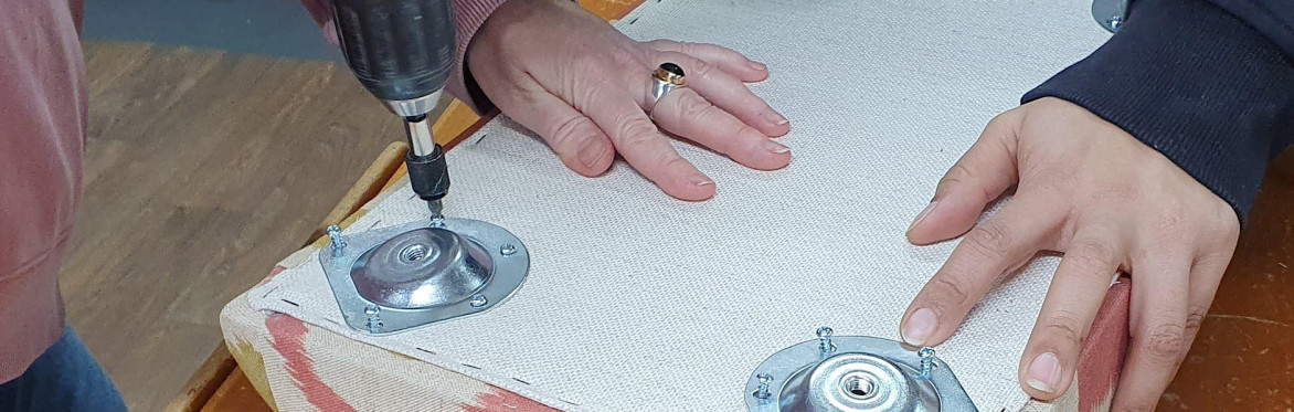 Learn How To Upholster a Footstool Using Modern Techniques