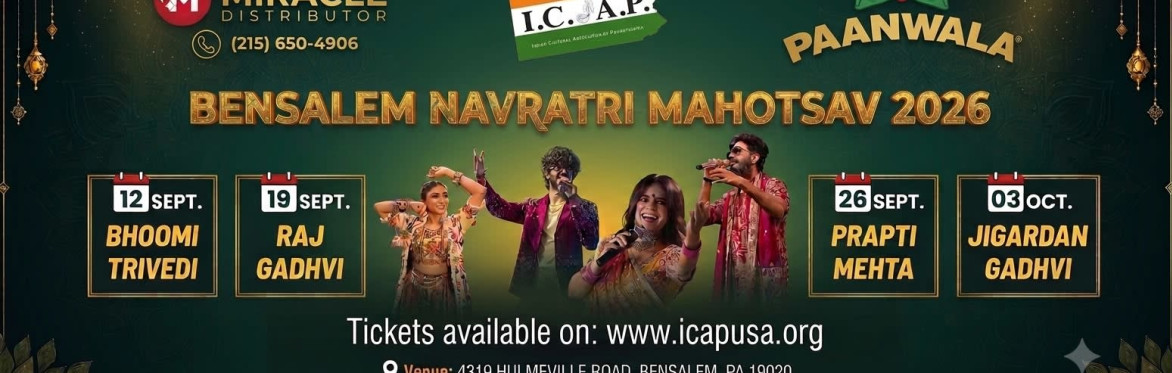 ICAP Navratri 2026 Pass