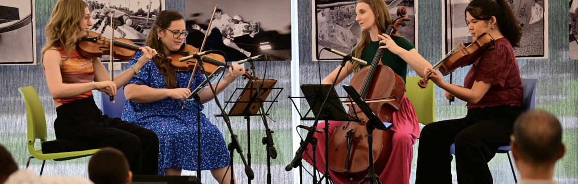 Azure Family Concert with Tetra String Quartet and Deanna Rusnock, accordion