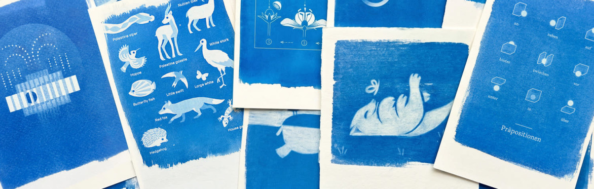Printmaking with Cyanotype