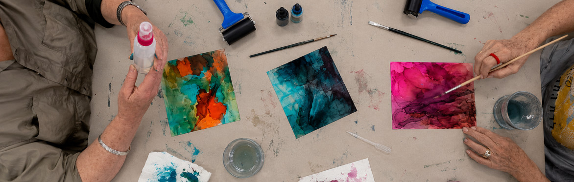Flow & Form - Introduction to Alcohol Ink