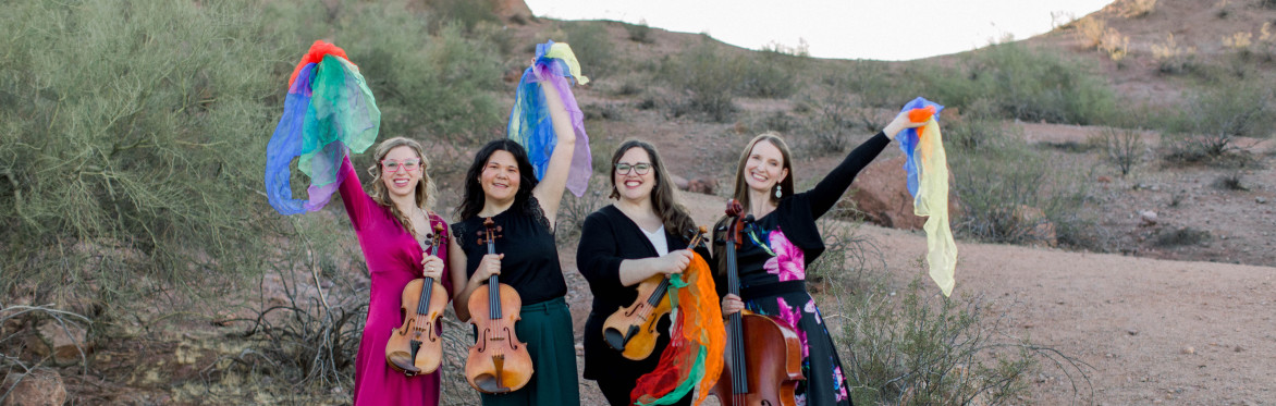Azure Family Concert with Tetra String Quartet and Benjie Messer, singer/songwriter