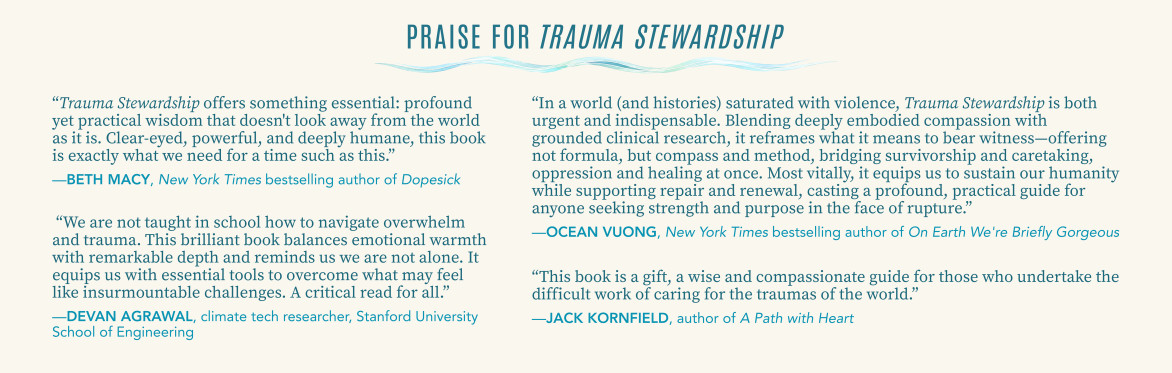 Seattle Book Launch: Trauma Stewardship Revised & Updated