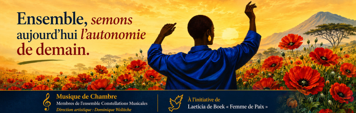 Concert exceptionnel au profit des communautés rurales du Kivu (RDC)
