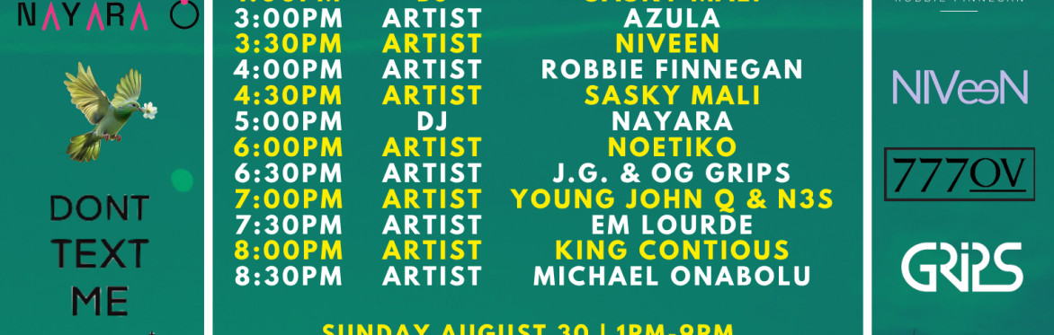 #TheCollective Presents: The 5th Annual - 4 1 Day In the 6 Show Header Banner