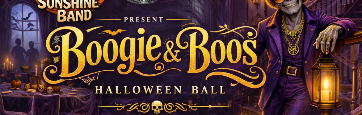 Boogie and Boos Halloween Ball with The Magic 70s Sunshine Band and the V Gees