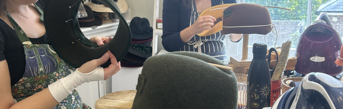 2 Day Hat Making Workshop ~ Make a Felt Hat