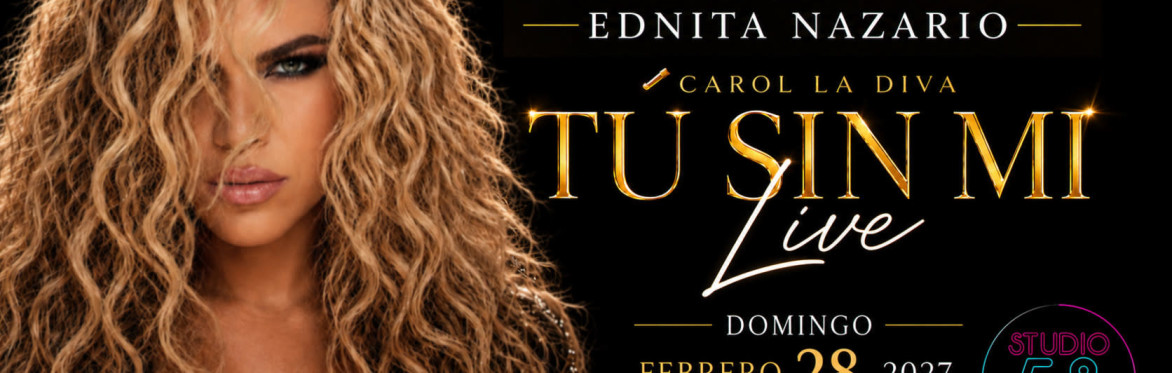 CAROL LA DIVA: TU SIN MI LIVE (Imitacion en homenaje a Ednita Nazario)