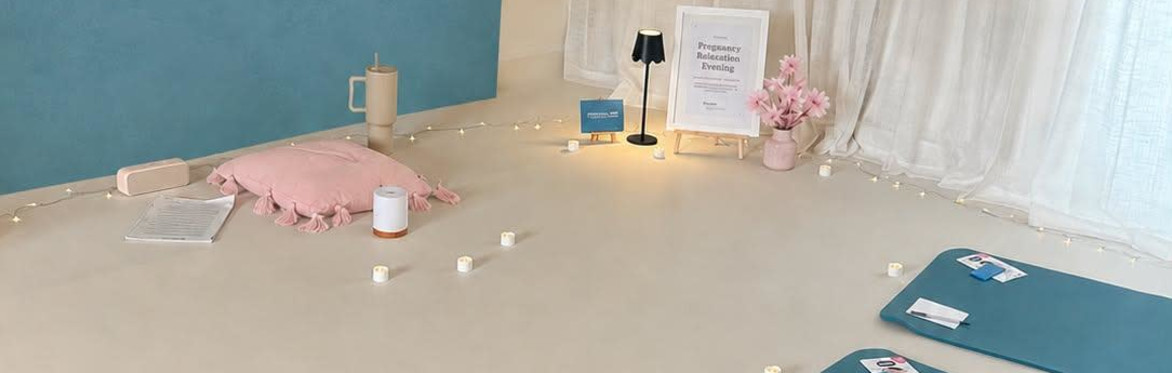 Pregnancy Pose and Pause Retreat Morning