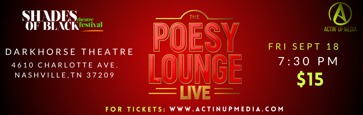 The Poesy Lounge Live