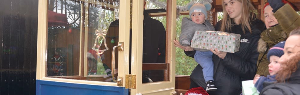 Santa at the West Lancashire Light Railway