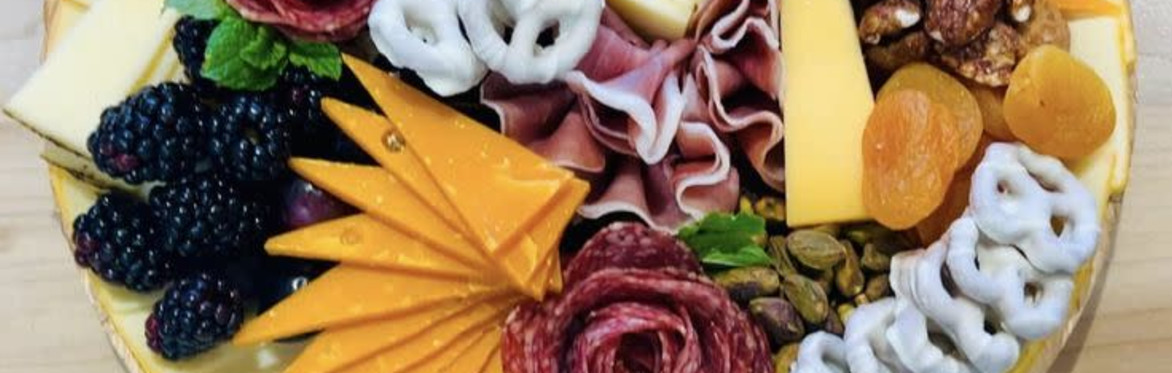 Charcuterie Board made by The Gouda Life, a local cheese monger in Waupaca, WI.