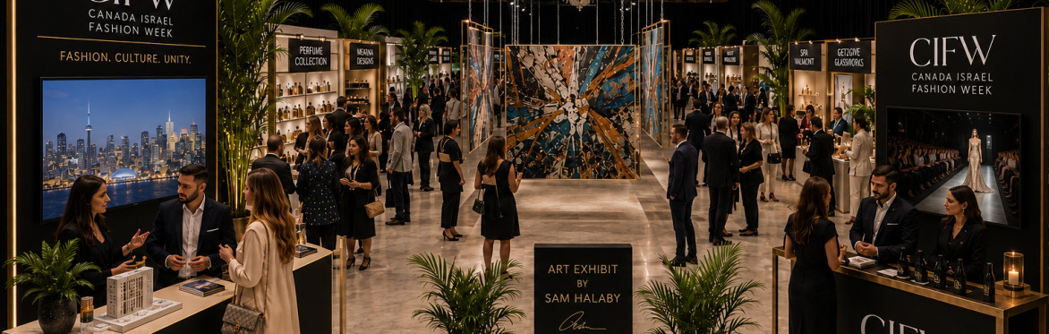 CANADA ISRAEL FASHION WEEK 2026 - THE ESSENCE OF STYLE - Avant-Garde Runway Show - NOV.07. TORONTO
