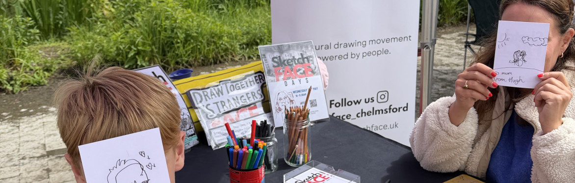 Sketch red and black logo