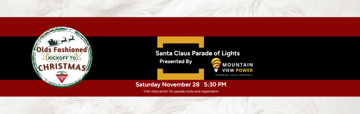 Santa Claus Parade of Lights Presented by Mountain View Power