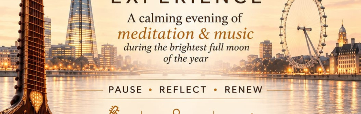 The Lunar Reset Experience: An Evening of Live Sitar, Meditation & Water Ritual