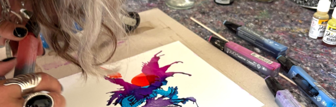 Introduction to Alcohol Ink: Form & Flow