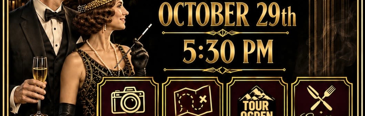 A Roaring Twenties Halloween Dining Walking Tour Experience