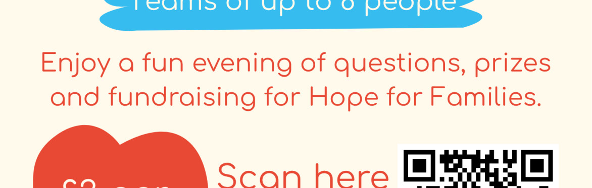 Hope for Families Quiz Night- November 7th
