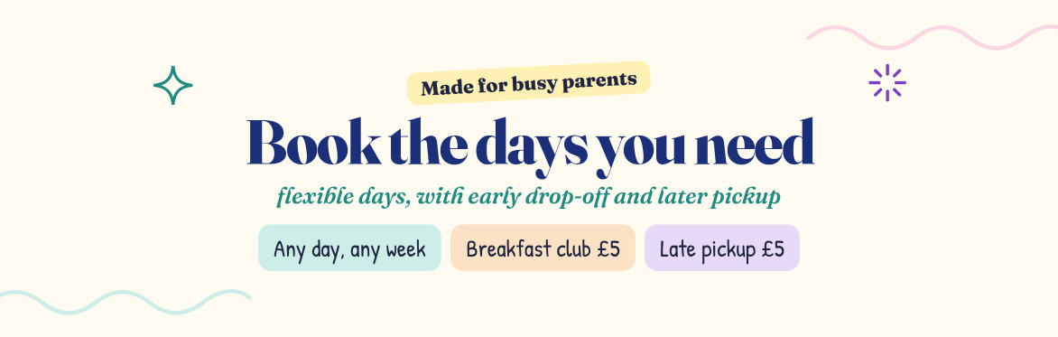 Thrive Club October Half Term, 19–23 and 26–30 October, 9am to 3pm, for ages 4 to 11.