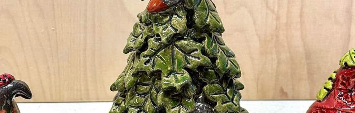 Christmas Tealight Trees & Santa Gonks