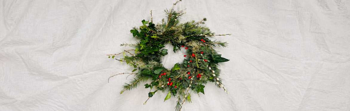 Festive Wreath Workshop by The Flower Puff Girls
