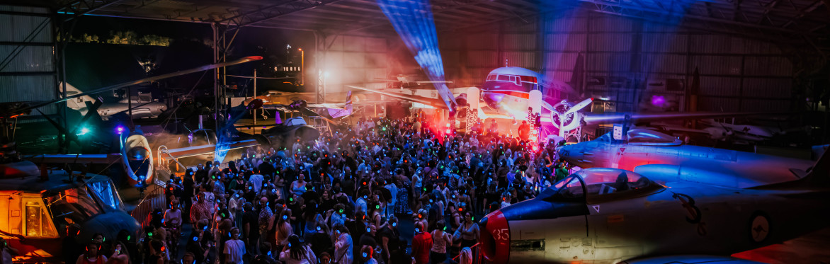 Retro Silent Disco - Queensland Air Museum - Caloundra