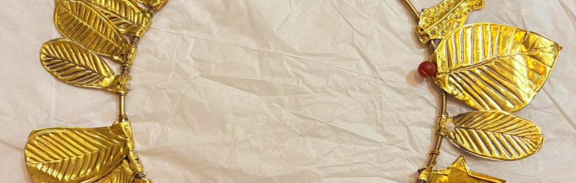 Foil embossed Decoration or Wreath